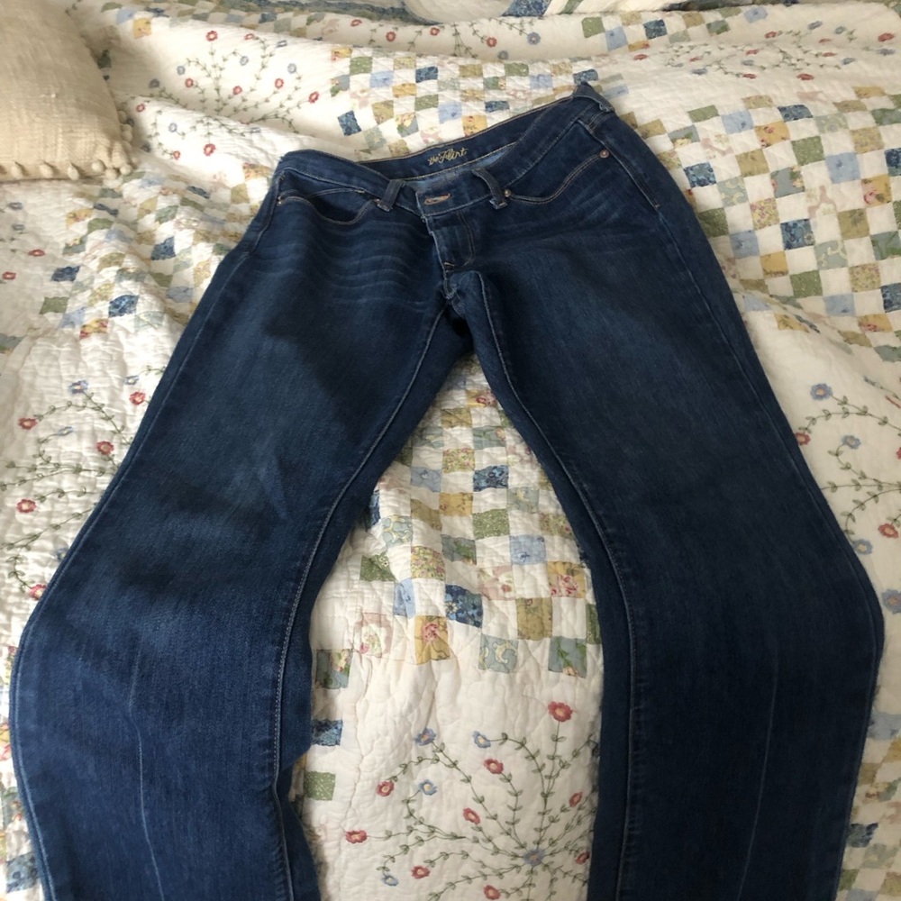 Old Navy Blue Flare Wide Leg Jeans